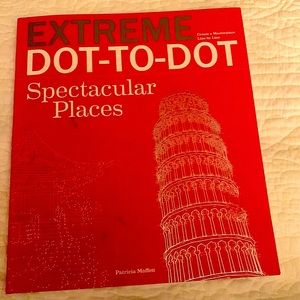 EXTREME DOT-TO-DOT Spectacular Places Book by Patricia Moffett BRAND NEW Perfect